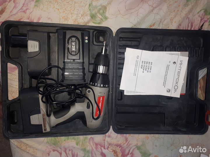 Шуруповерт интерскол да 18эр