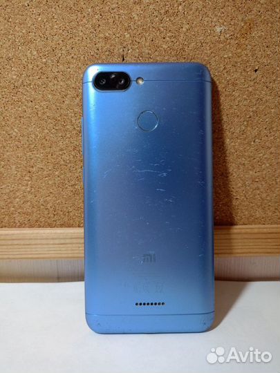 Xiaomi Redmi 6, 3/32 ГБ