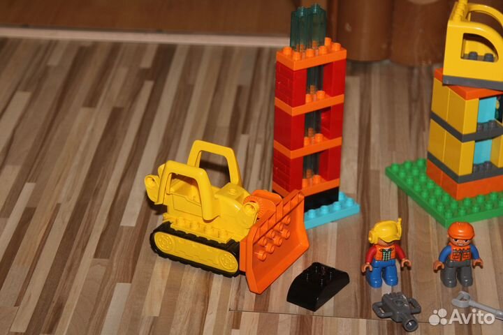 Lego duplo Ти 10813 Большая стройка полный компл б