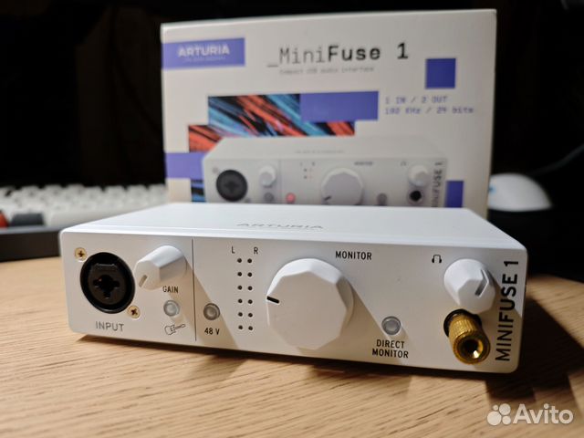 Arturia minifuse 1 - Внешняя звуковая карта купить в Подольске ...