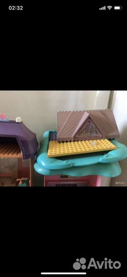 Sylvanian Families lego bloks домик барби