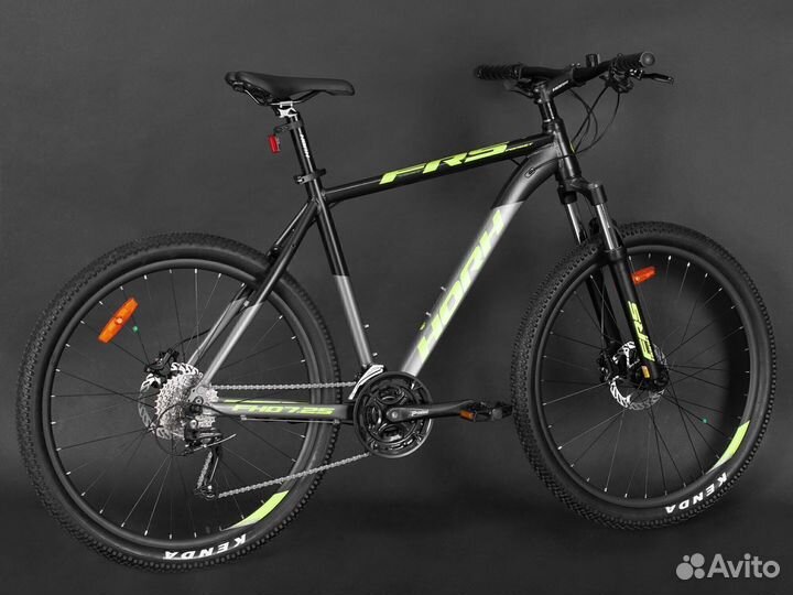 Велосипед horh forest FHD 7.25 27.5 (2022) Gray-Bl