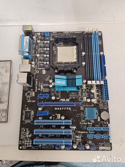 Материнская плата бу Asus M4A77TD sAM3