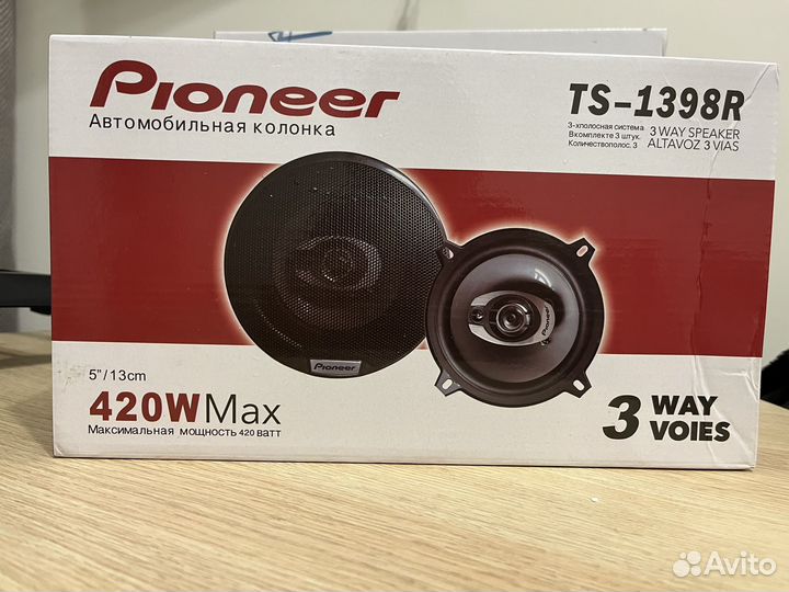 Колонки в машину pioneer