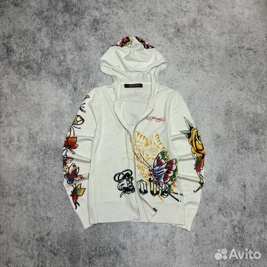 Зип худи ed hardy by christian audigier оригинал