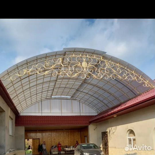 Кованый навесы