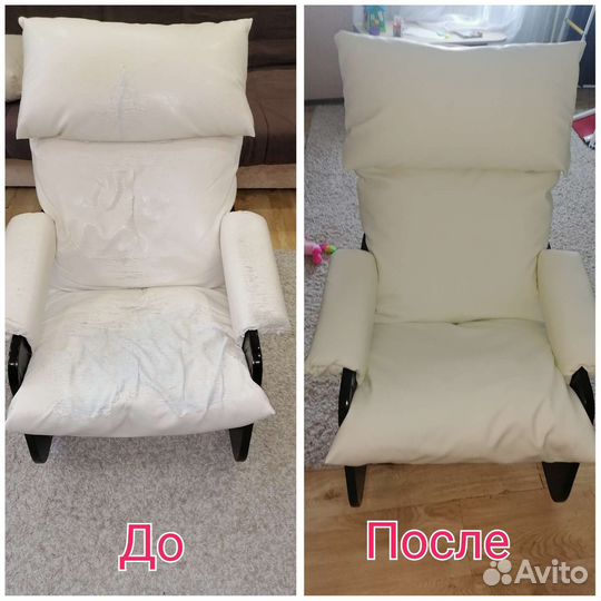 Перетяжка, ремонт мягкой мебели