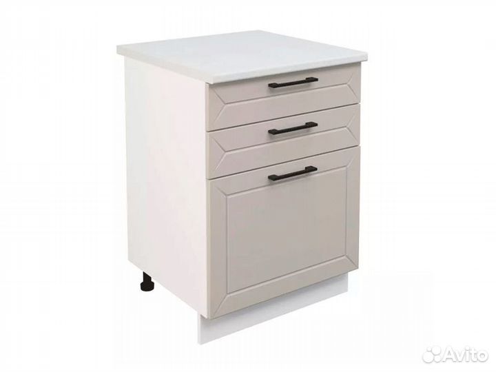 Кухня Кельн корпус шн3Я 600 бел фасад шн3Я 600 кел