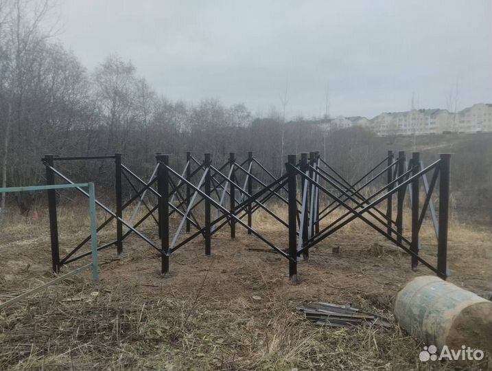 Сваи винтовые и жб под ключ