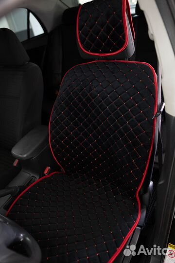 Накидки на сиденья из велюра