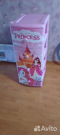 Комод детский пластиковый