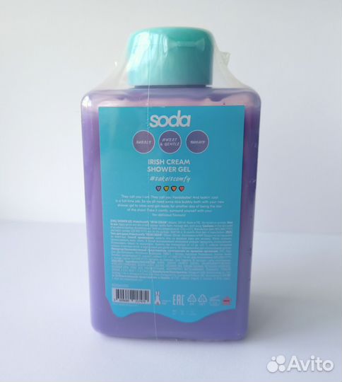 Новый гель для душа Soda Irish Cream