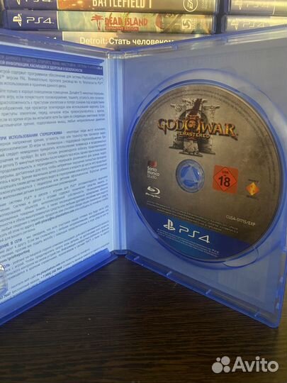 God of War (2015) PS4 (б/у диск)