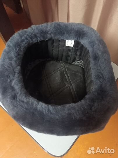 Мужская зимняя шапка 58 размер