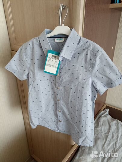 Рубашка для мальчика 140