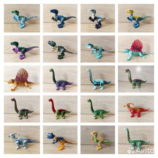 Динозавры аналог Лего