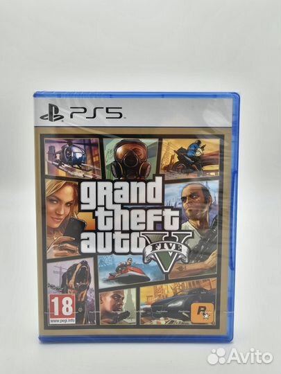 Grand Theft Auto V (PS5, диск)