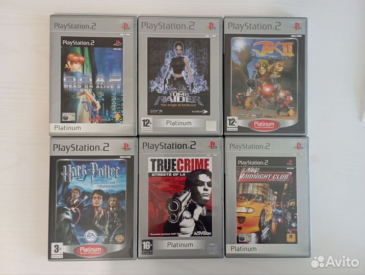 Игры для Sony Playstation 2 PS2 Лицензия
