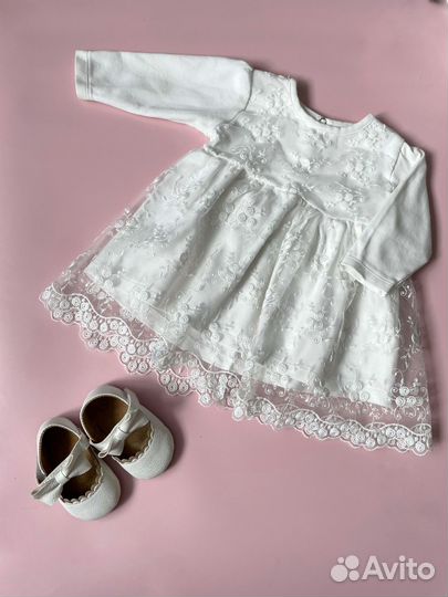 Платье для девочки 74