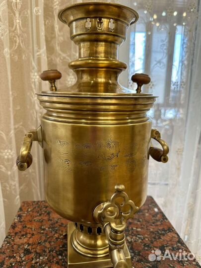 Самовар на дровах царский Баташевых