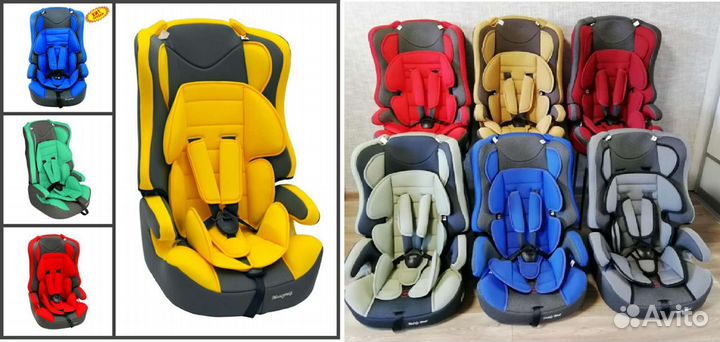 Детское автокресло 9 до 36 кг,новое