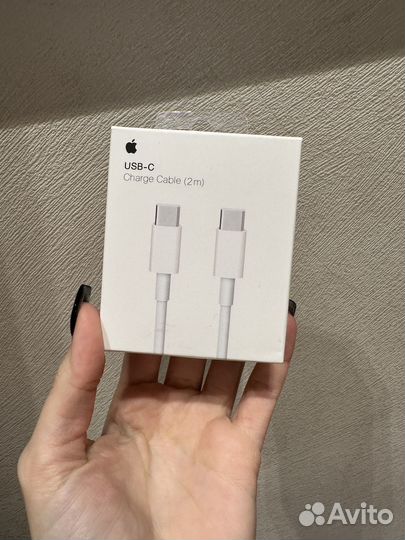 Кабель apple lightning USB-C 2 m метра