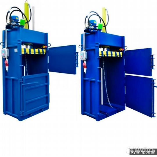 Пресс для макулатуры, пластика, пэт, картона