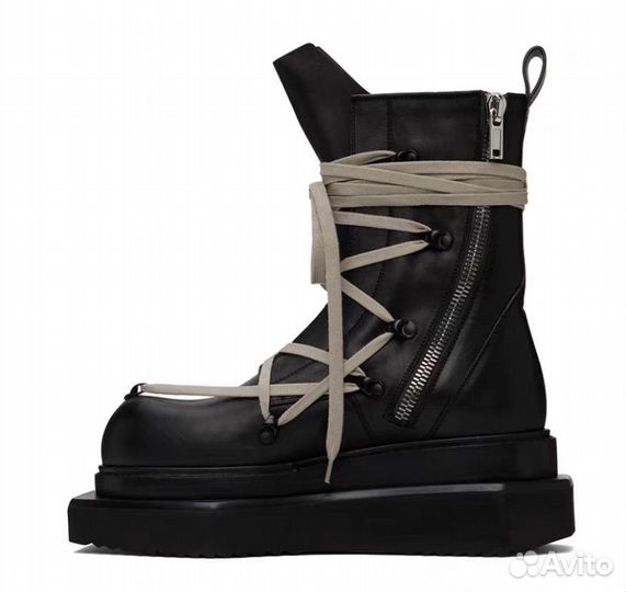 Rick Owens Pentalaced Turbo Cyclops Boots