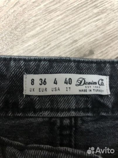 Джинсовая юбка Zara xs