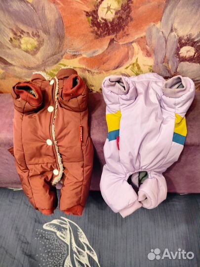 Комбинезон для собак зимний. Размер М