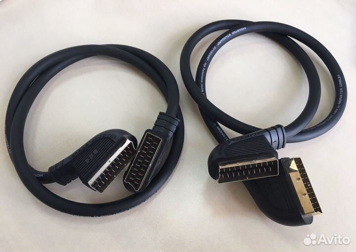 Кабель scart 1м