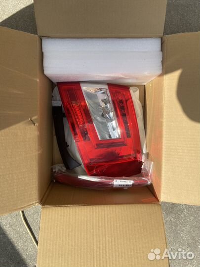 Фонарь задний левый skoda octavia a7