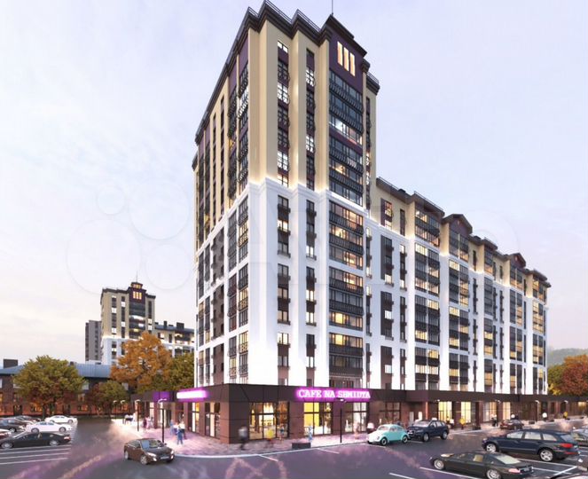 1-к. квартира, 35 м², 5/16 эт.