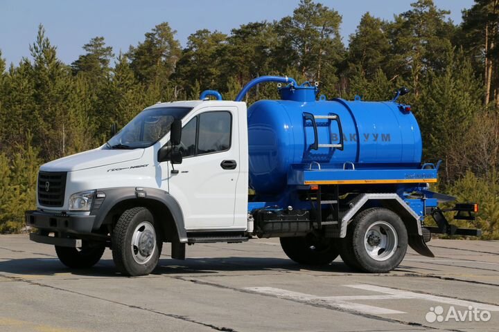 Мв-4 вакуумная машина ацв-4-газ C41R13, объем 4,3м