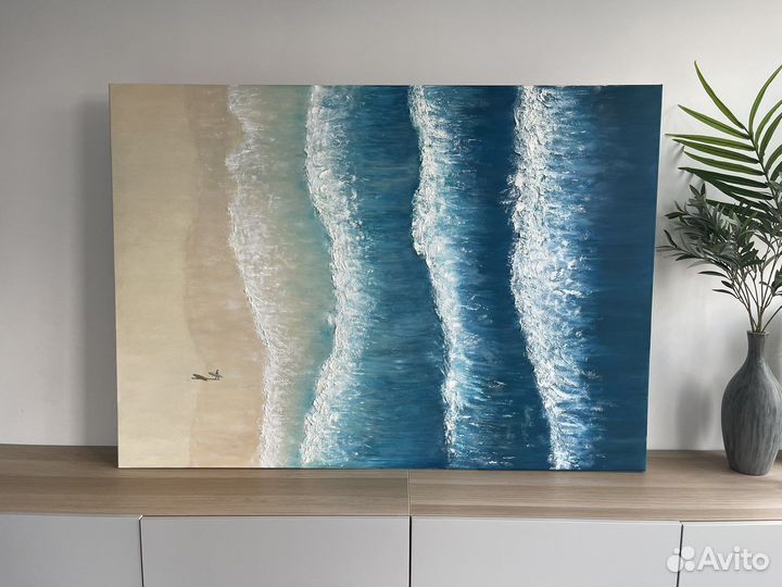 Картина маслом на холсте «Океан»