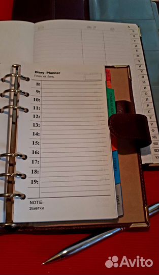 Ежедневник+записная книжка+визитница. 3 вещи