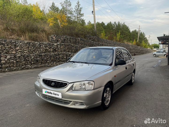 Hyundai Accent 1.5 МТ, 2005, 265 000 км