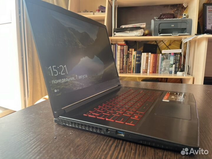 Игровой ноутбук msi 1050ti