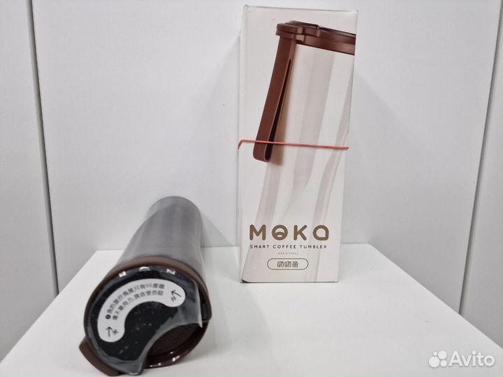 Термокружка Xiaomi Kiss Fish moka SMART Cup oled 4