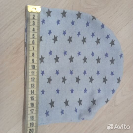 Шапка Baby go 46-48, шапка на завязках 50-52 деми