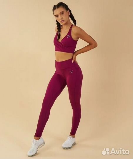 Gymshark Elite спортивный топ бюстгальтер M/ L