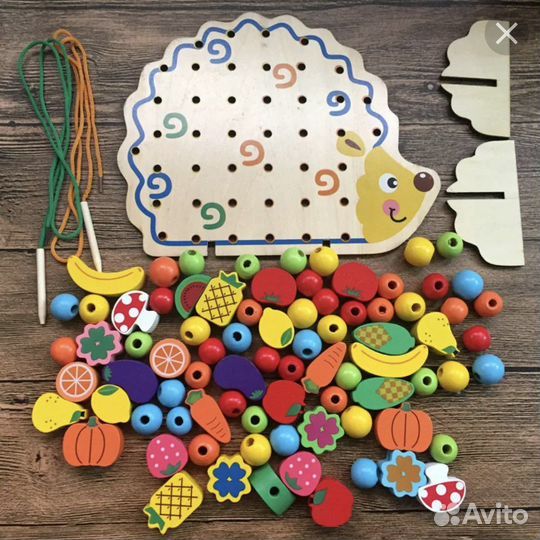 Мозайки и деревянные шнуровки