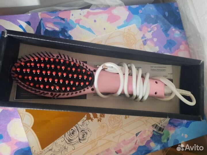 Расческа-выпрямитель с ионизацией