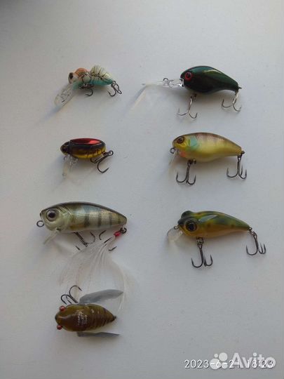 Воблеры на голавля