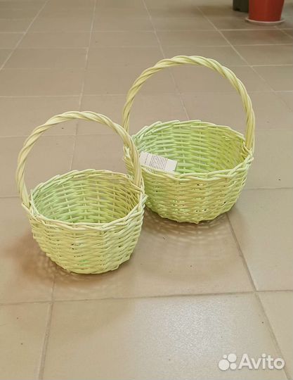 Плетеные корзинки