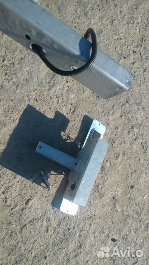 Лодочный 5 метров съемное дышло и фонари