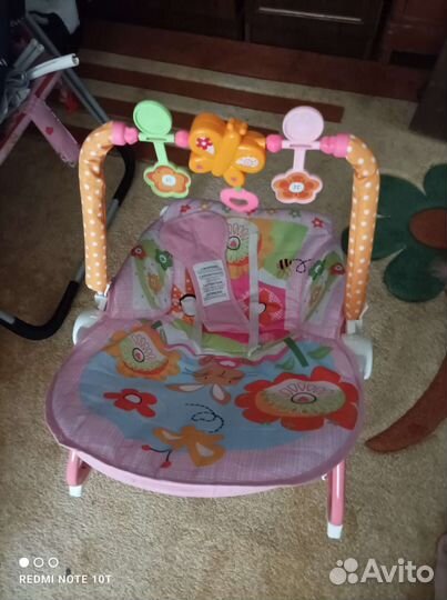 Шезлонг детский