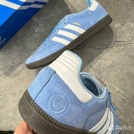 Кроссовки Adidas Samba Team Blue (37-41)