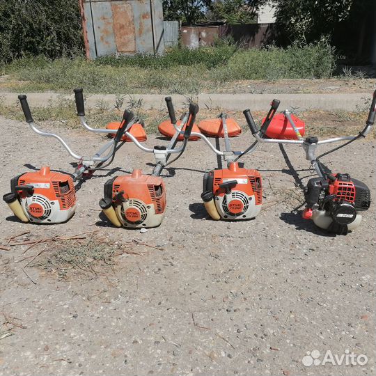 Триммеры stihl 250 (3 шт.) и echo 2655,масло stihl
