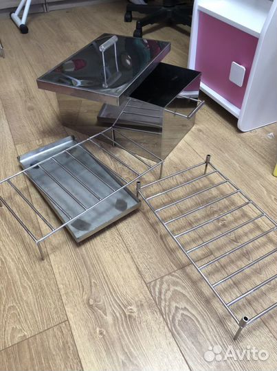 Коптилка горячего копчения